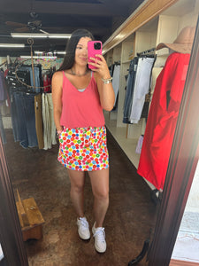 Bright Blooms Skort