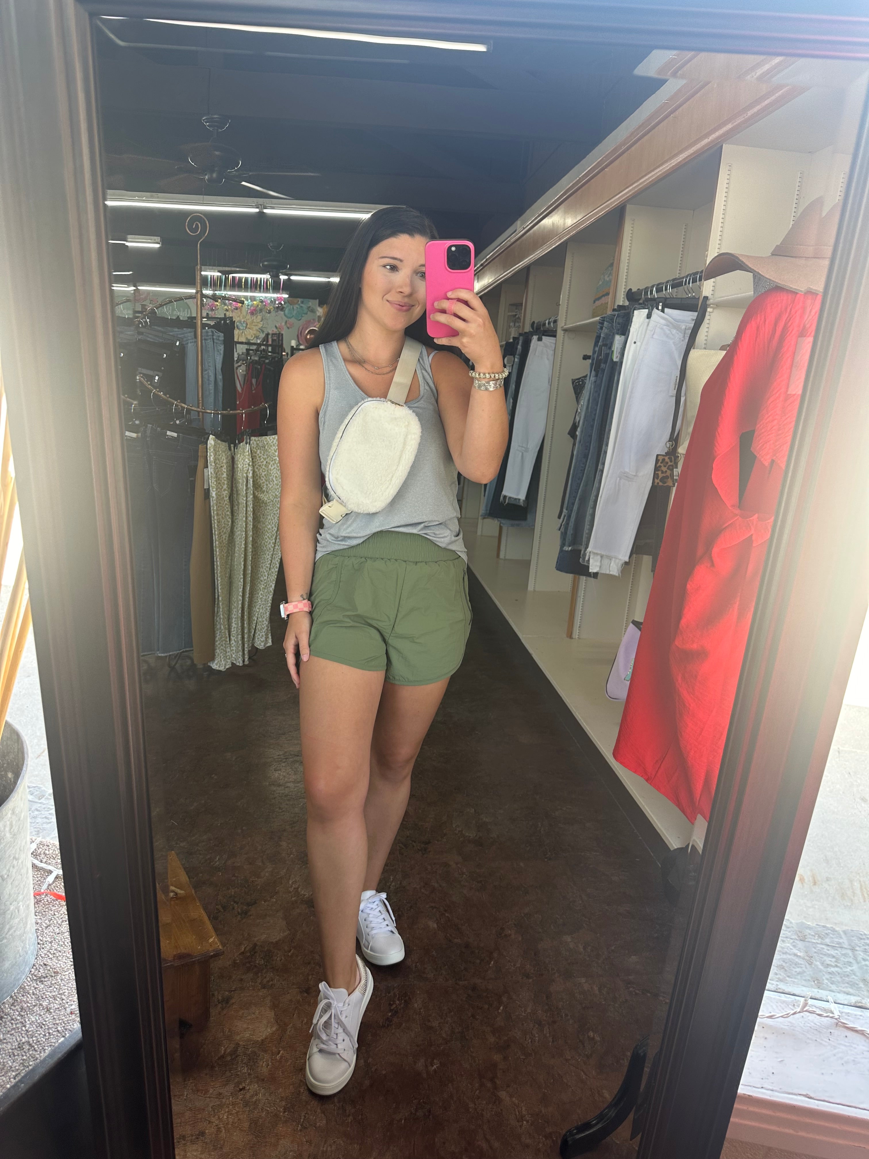 Trendy Shorts Lt Olive